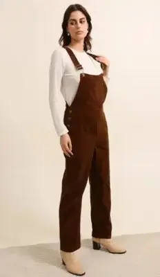 Le velours fait son retour avec nos salopettes tendances