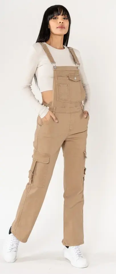 Salopette femme style Cargo
