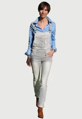 Une allure parfaite et moderne avec cette salopette slim
