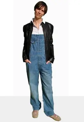 Superbe salopette en jean vintage