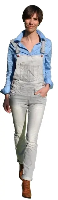 Salopette slim pour femme