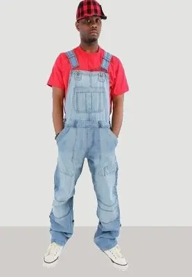 Salopette en jean pour homme