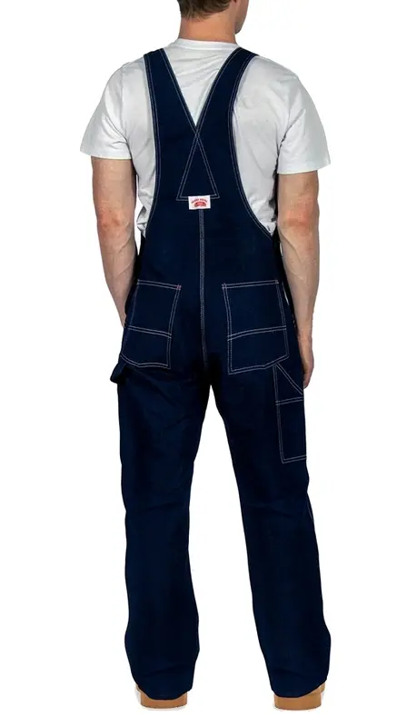 salopette pour homme en jean brut